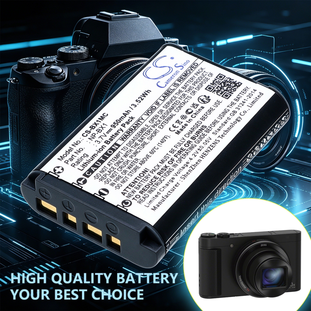 Batterie compatible avec Sony CS-BX1MC