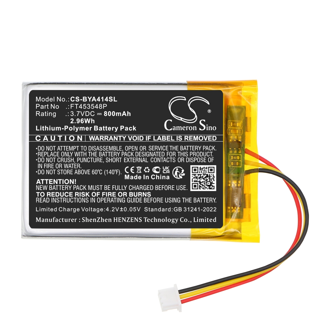 Remplacement de batterie compatible pour Babymoov FT453548P