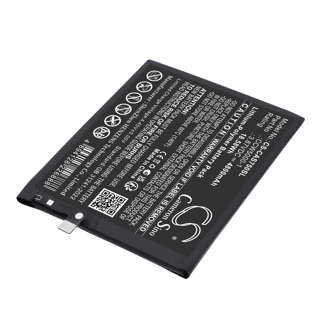 Batterie compatible avec CAT Caterpillar CS-CAS750SL