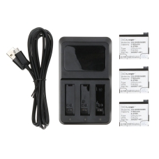 Remplacement compatible pour GoPro 335-06532-000,AHDBT-401