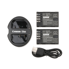 Remplacement compatible pour Panasonic DMW-BLF19,DMW-BLF19E,DMW-BLF19PP,DMW-BTC10,DMW-BTC10G