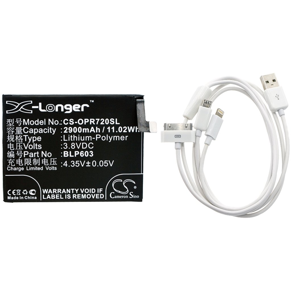 Compatible replacement for OPPO BLP603