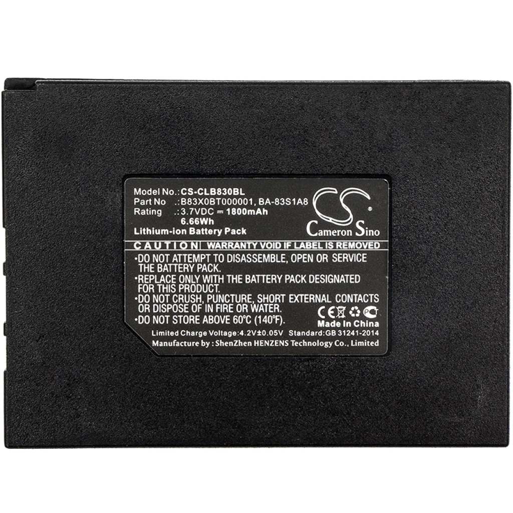 BarCode, Scanner Battery Datalogic CS-CLB830BL