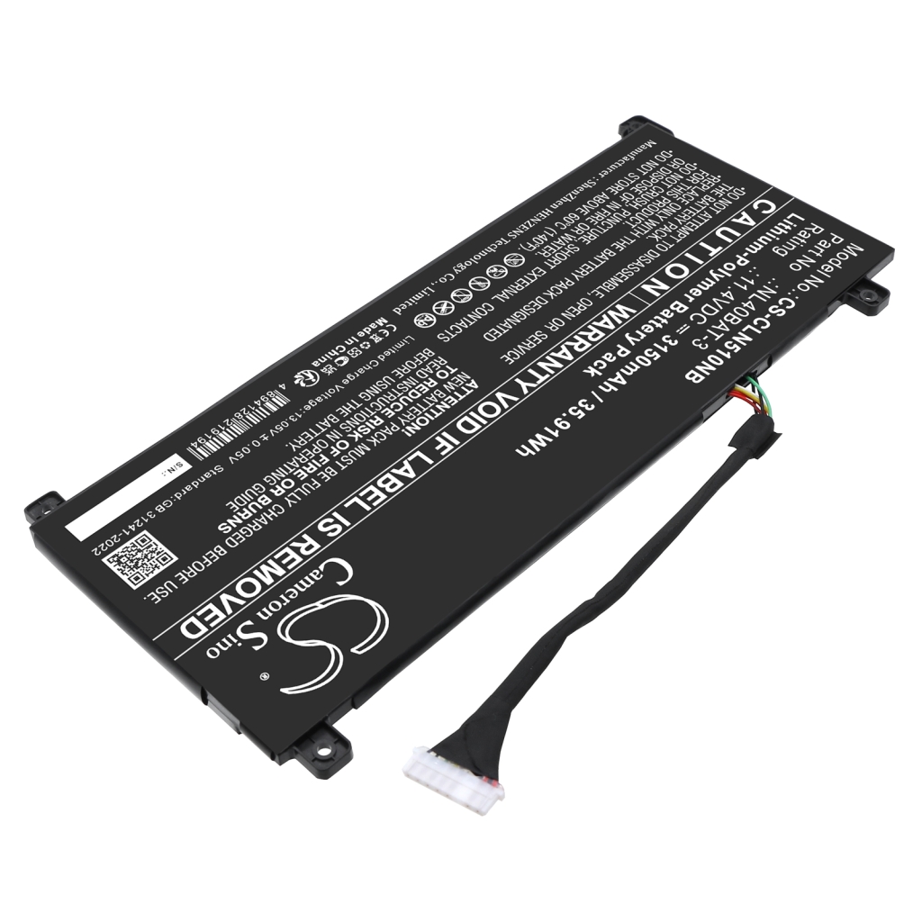 Notebook battery CLEVO CS-CLN510NB