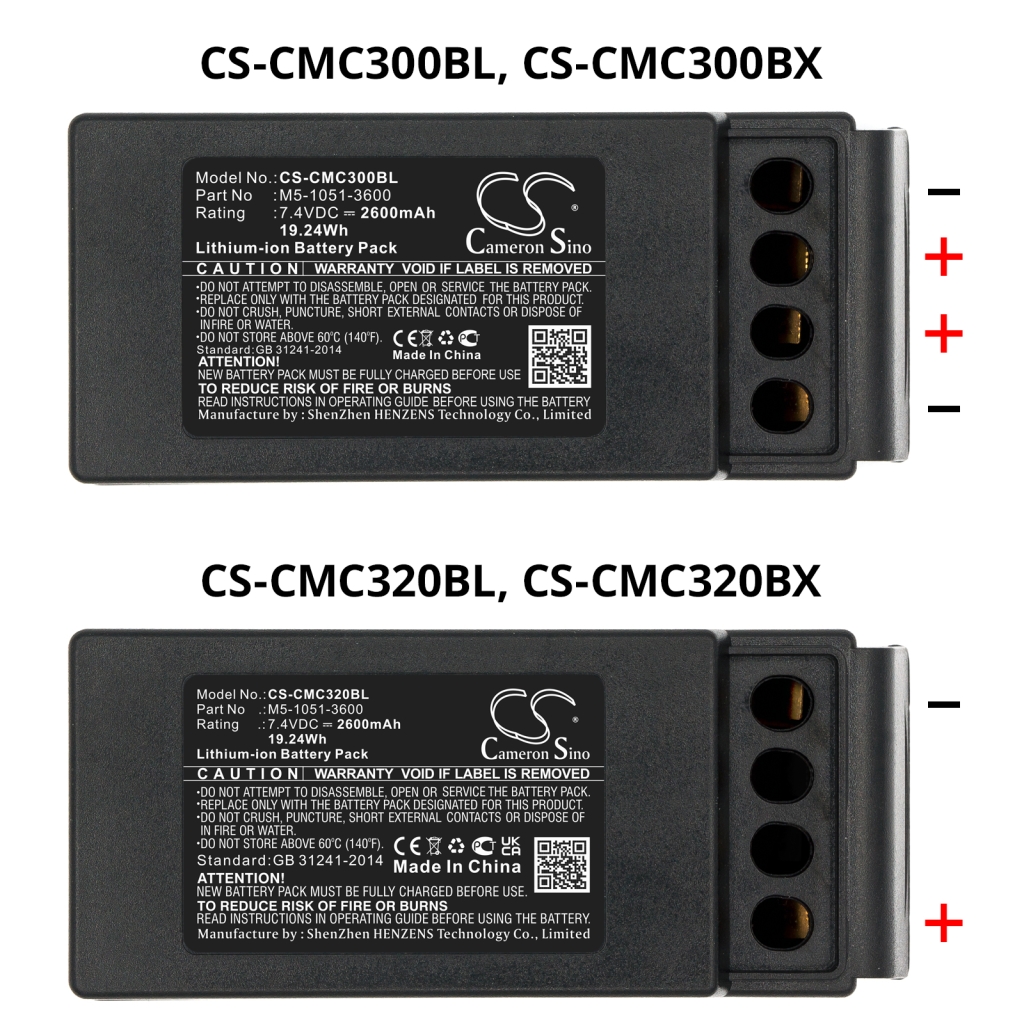 Batterie industrielle Cavotec CS-CMC300BX
