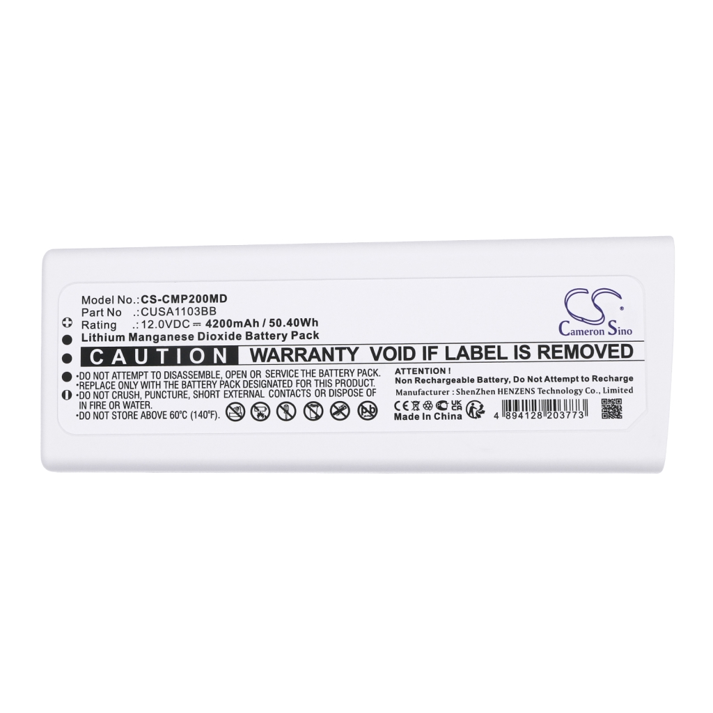 Batterie compatible avec Cu medical CS-CMP200MD