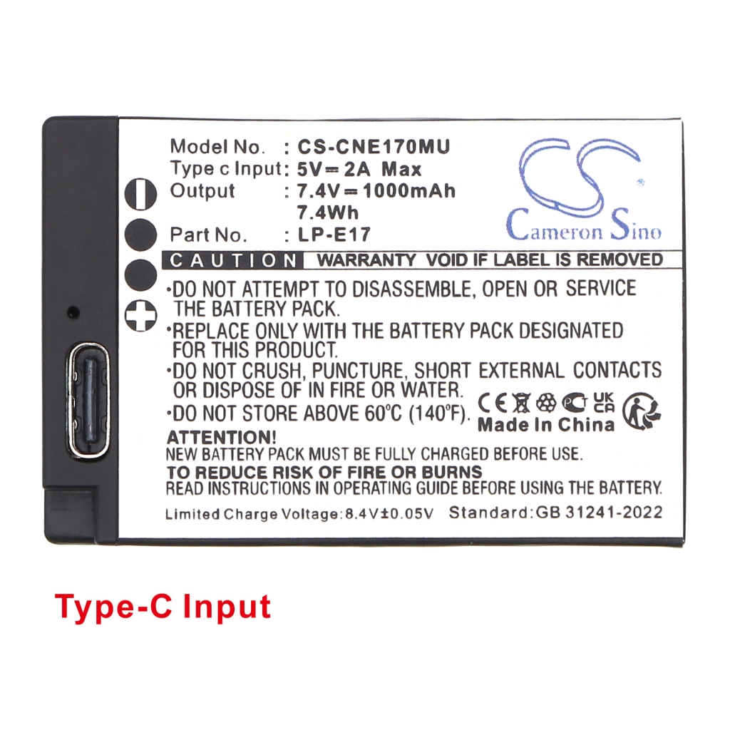 Camera Battery Canon EOS 77DEOS M3