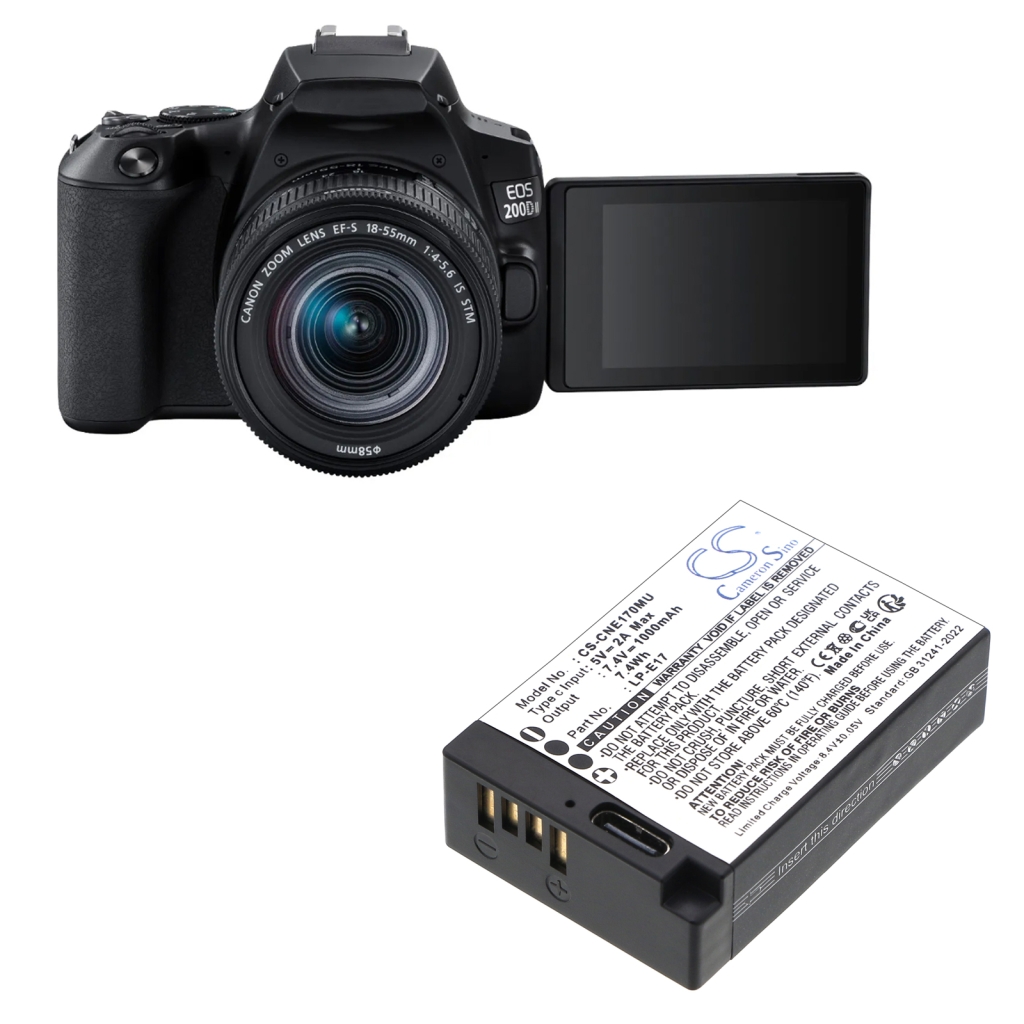 Camera Battery Canon EOS 77DEOS M3