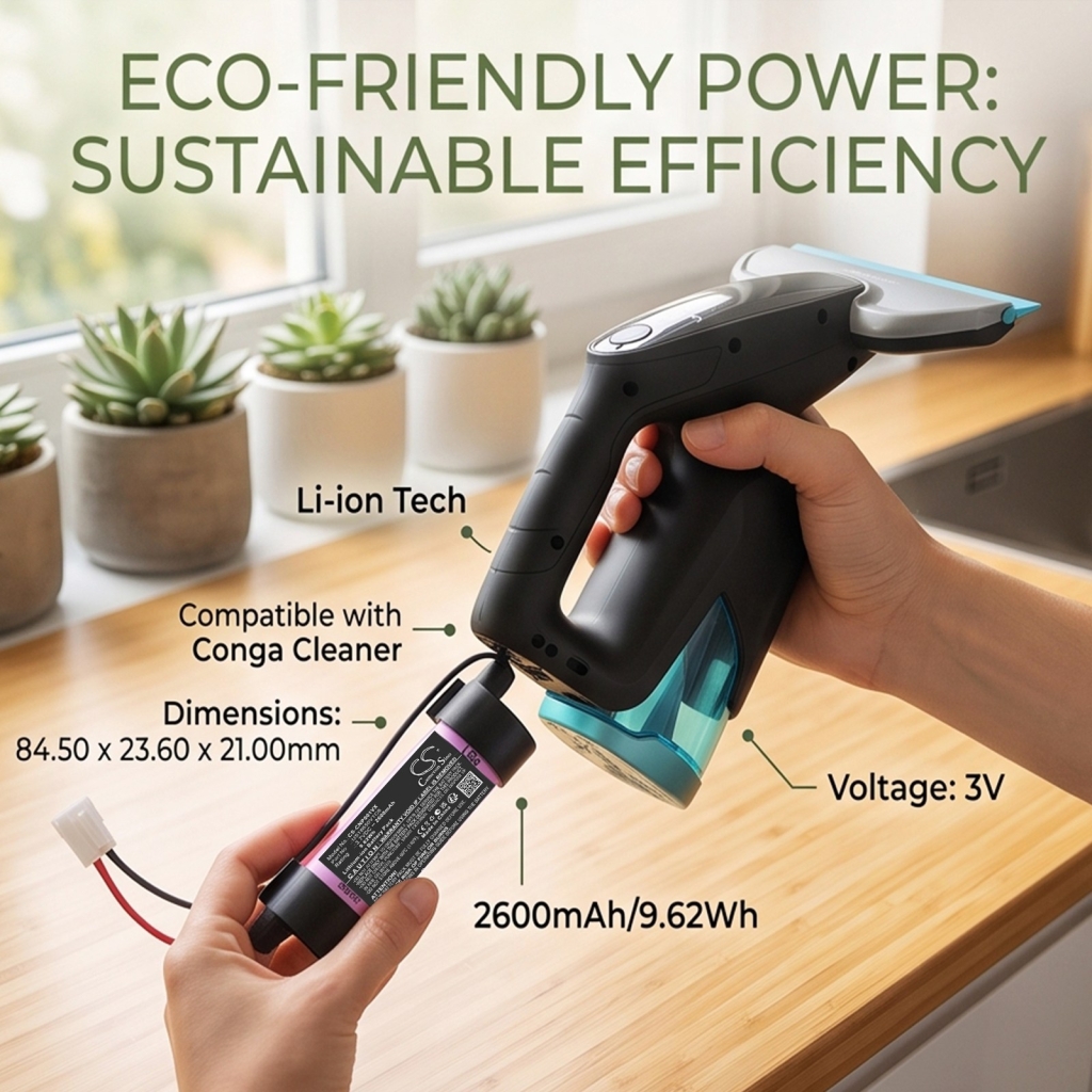 Batterie compatible avec Cecotec CS-CNP001VX