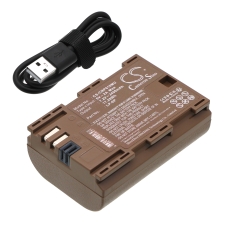 Compatible battery replacement for Canon LP-E6,LP-E6N,LP-E6NH,LP-E6P
