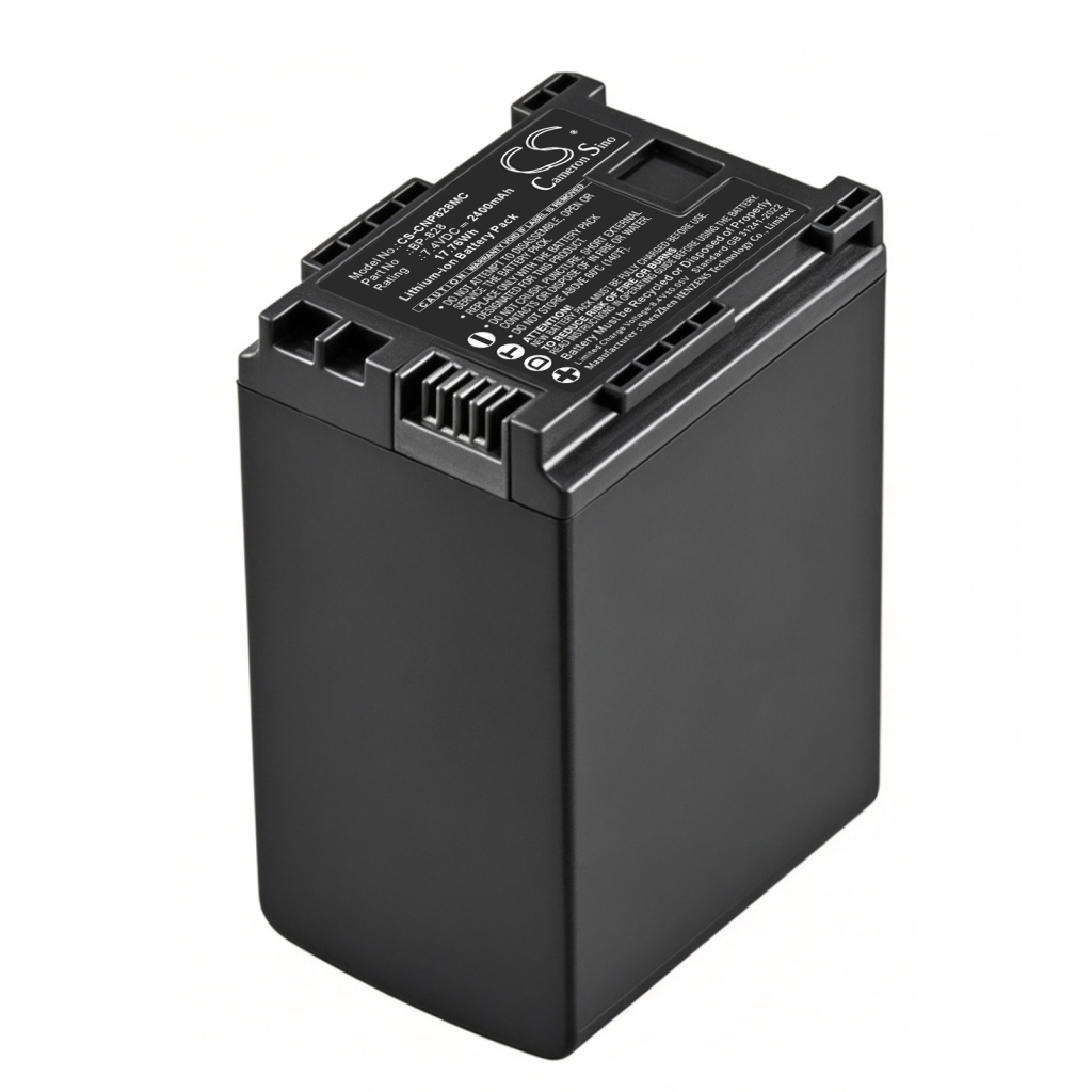 Batteries compatible avec Canon LEGRIA FS20 FS200 FS21 CS-CNP828MC