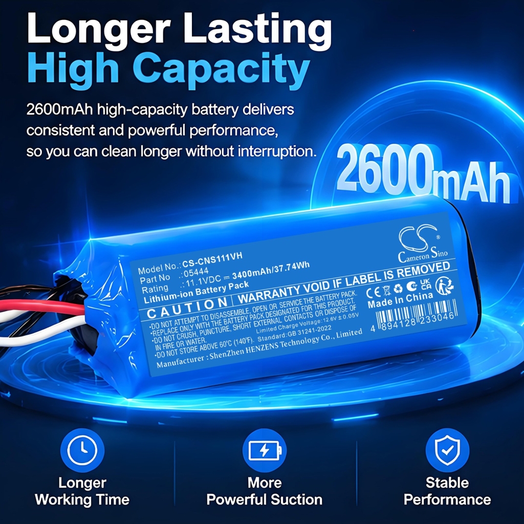 Battery compatible with Vacuum Battery