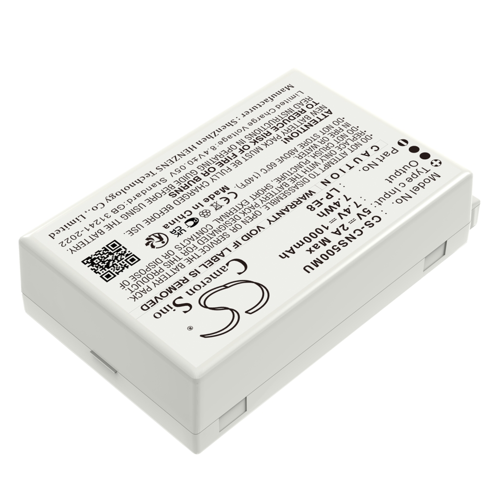 Batterie de l'appareil photo Canon CS-CNS500MU