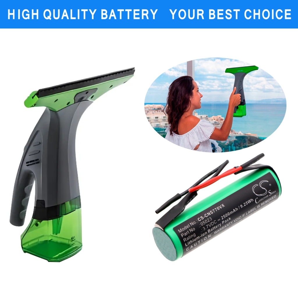 Remplacement de batterie compatible pour Cecotec 