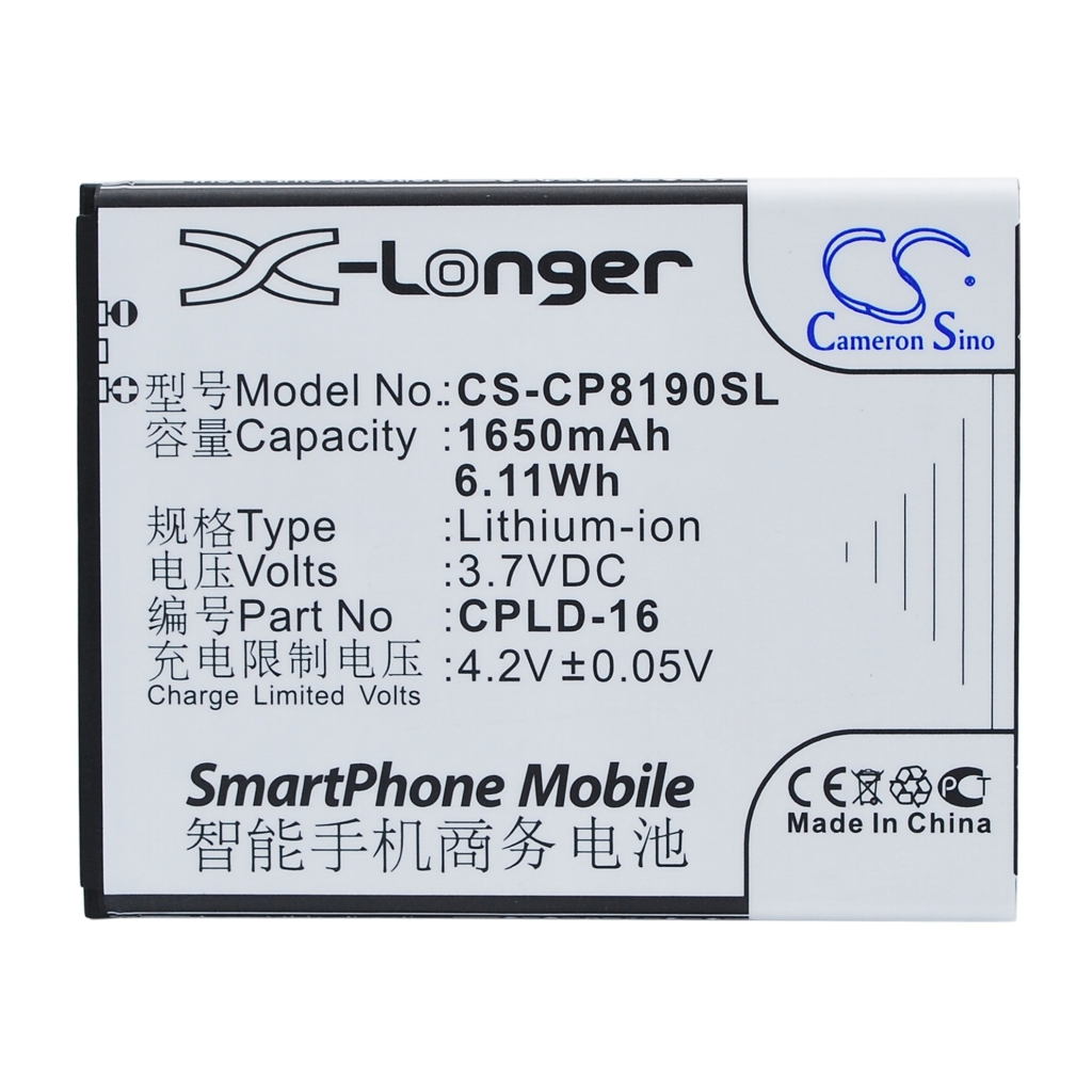 Batterie compatible avec Coolpad CS-CP8190SL