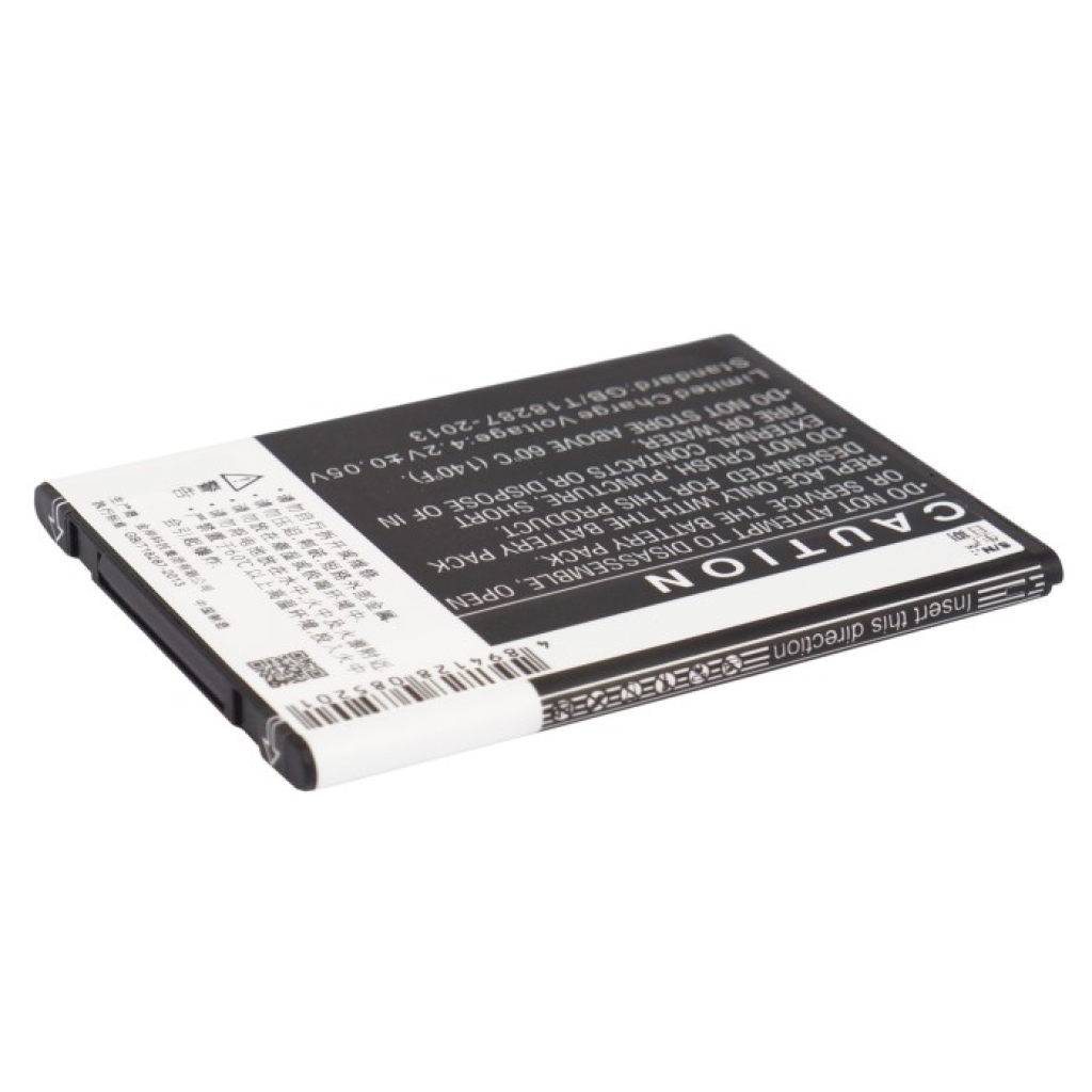 Batterie Cameron Sino CS-CPD585XL, face d'avertissement avec code-barres