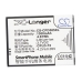 Étiquette avant Cameron Sino CS-CPD585XL 1300mAh 3,7V , vue à plat