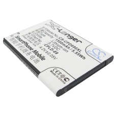 Remplacement de batterie compatible pour Coolpad CPLD-69