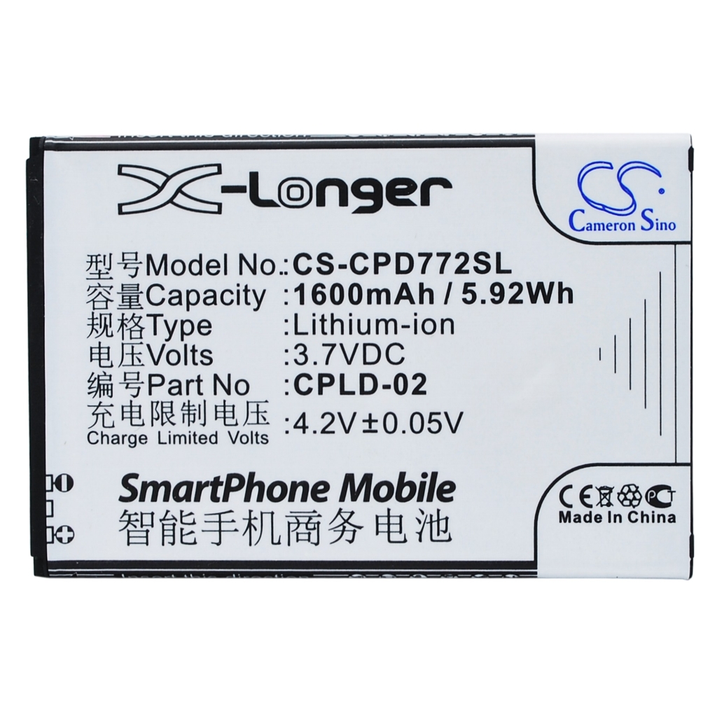 Batterie pour Coolpad 7728