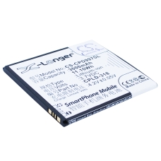 Remplacement de batterie compatible pour Coolpad CPLD-318