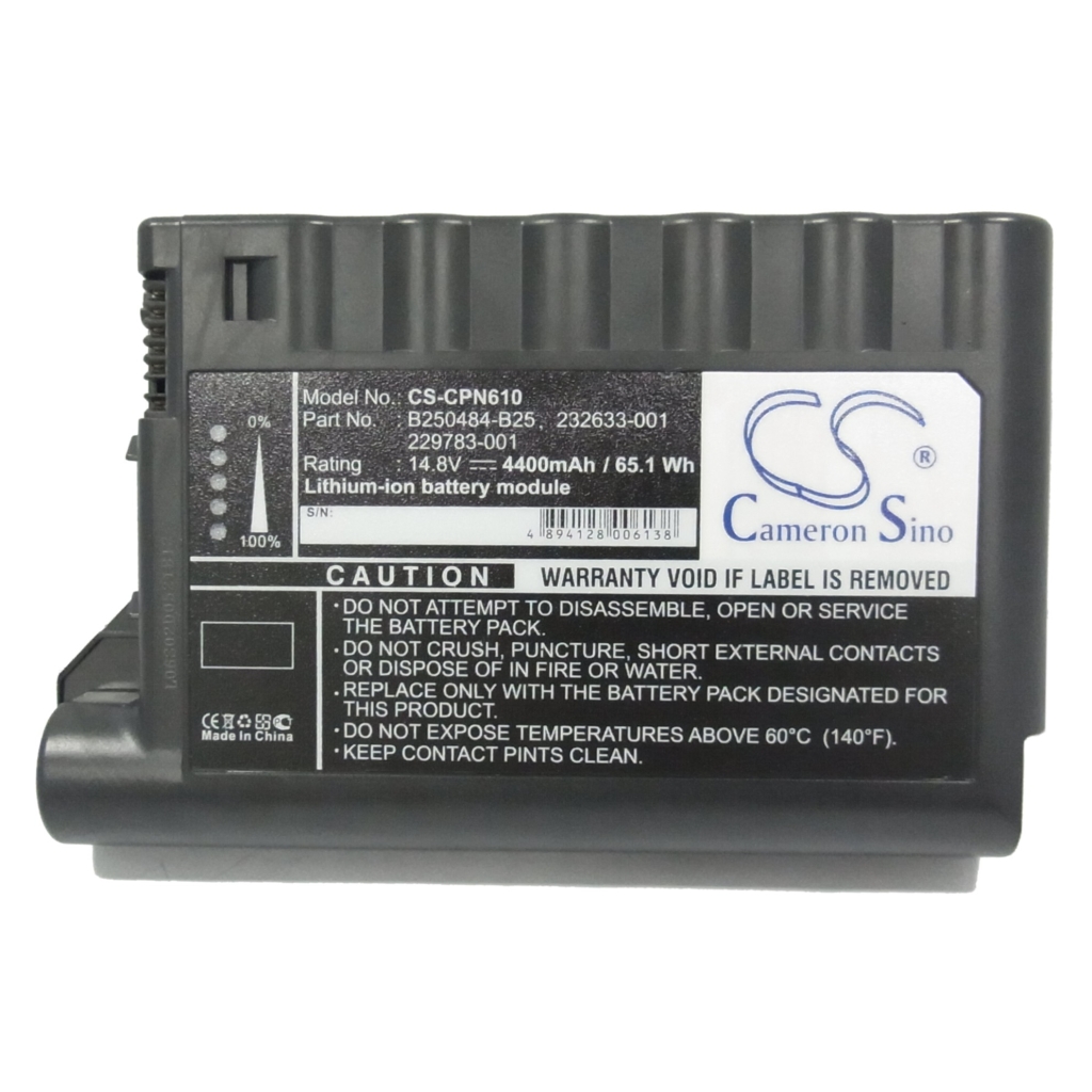 Batterie pour Compaq Evo N600