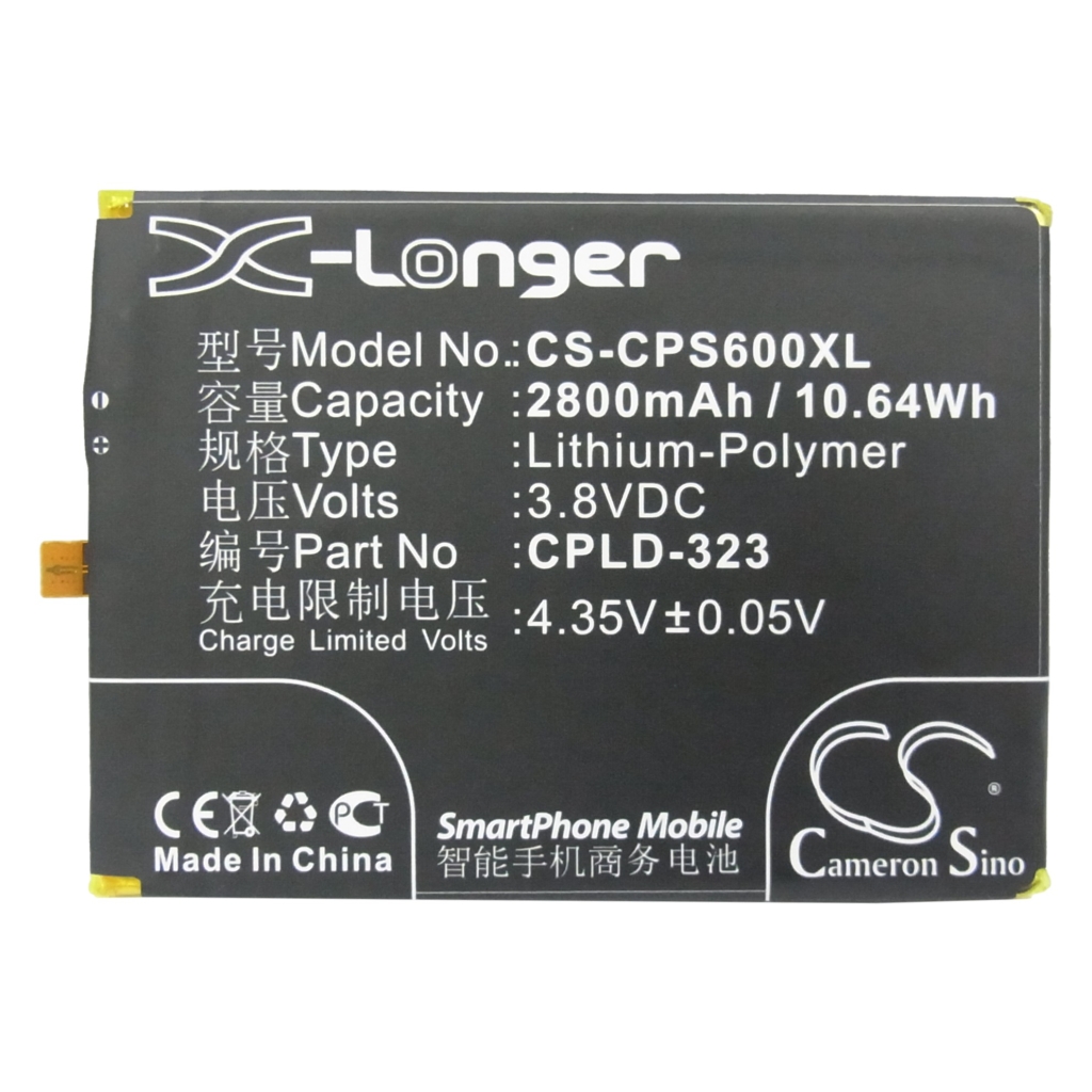 Batterie compatible avec Coolpad CS-CPS600XL