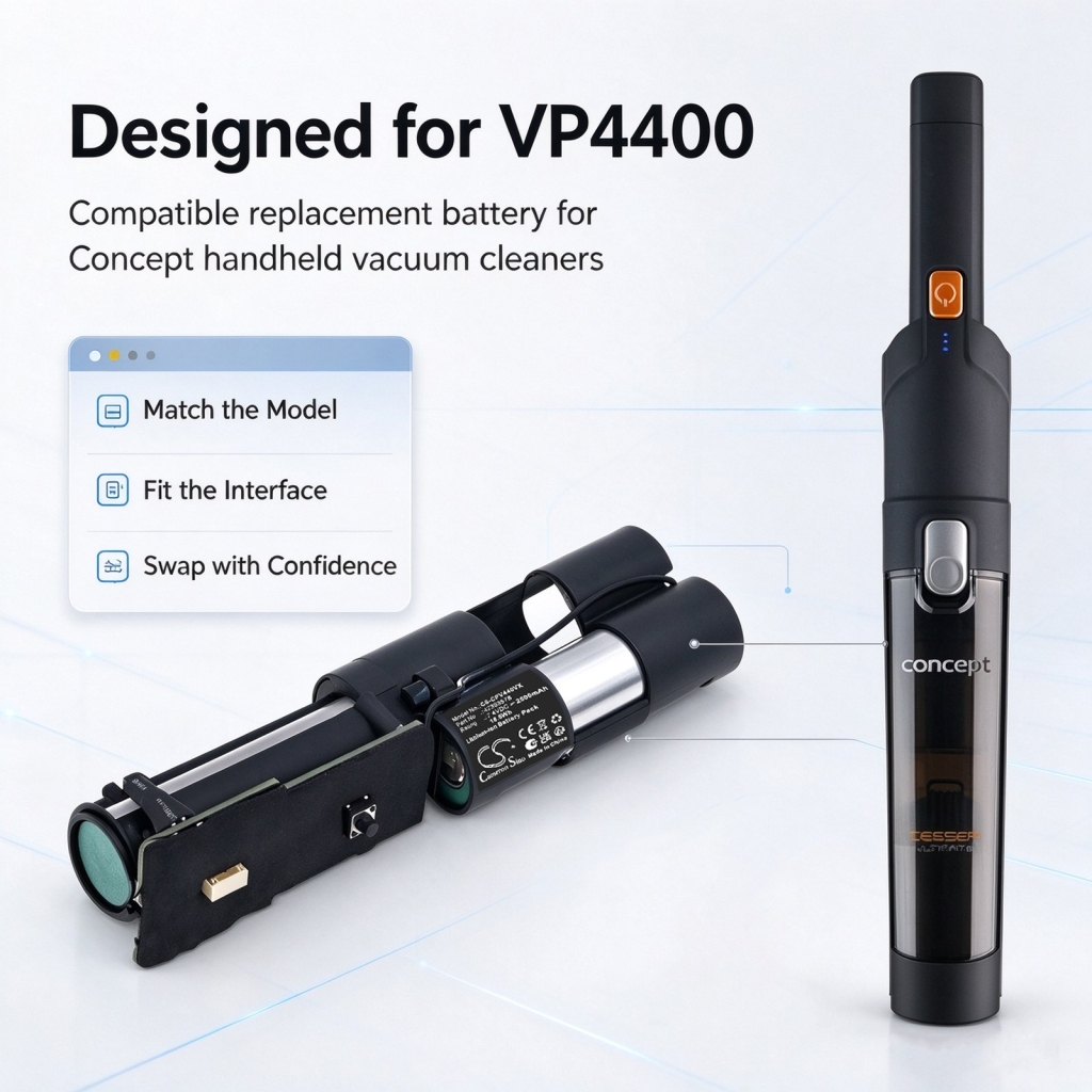 Battery for Concept VP4400