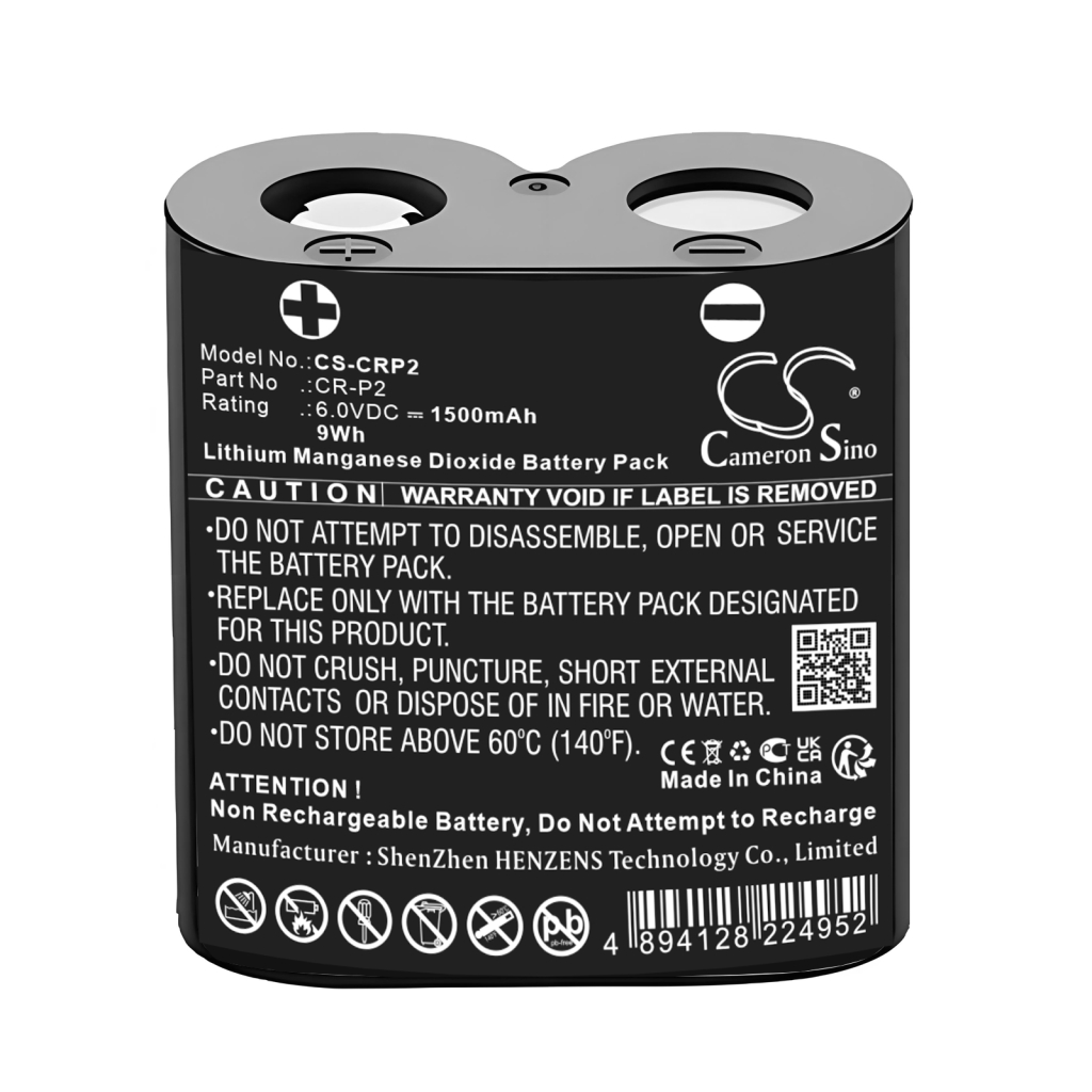 Custom Battery Packs Camera CS-CRP2