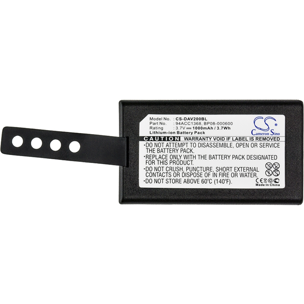 BarCode, Scanner Battery Datalogic CS-DAV200BL