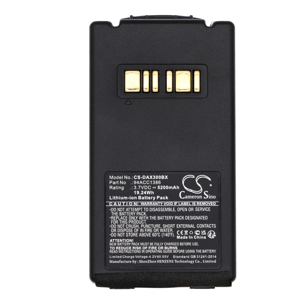 Code à barres, Scanner Batterie du scanner Datalogic CS-DAX300BX