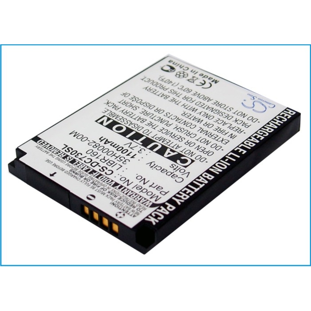 Batterie compatible avec Vodafone HTC O2 Orange SoftBank DOPOD E-Mobile CS-DC730SL