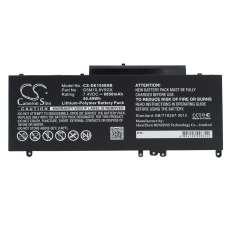 Remplacement de batterie compatible pour DELL 079VRK,07V69Y,0G5M10,0WYJC2,451-BBLK...
