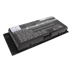 Remplacement de batterie compatible pour DELL 04GHF,0FVWT4,0TN1K5,1C75X,312-1176...