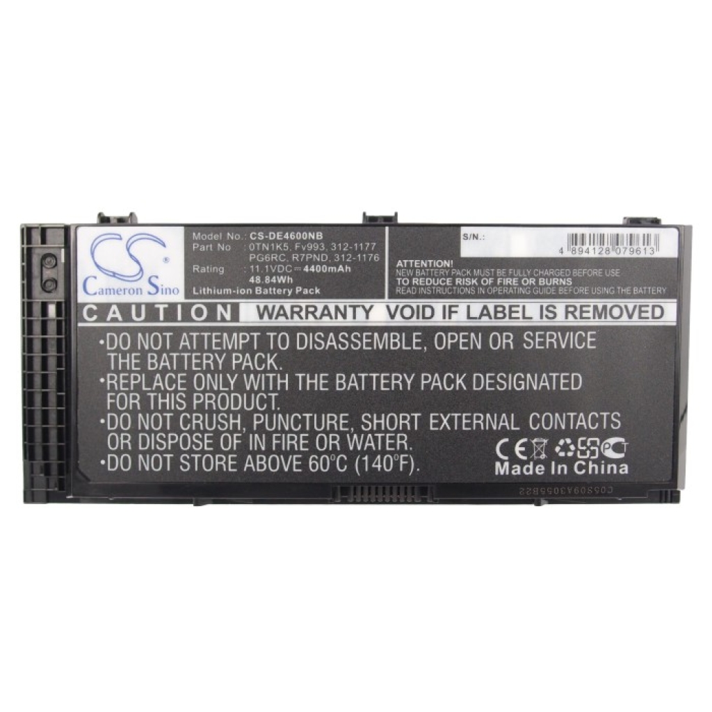 Battery Replaces 312-1354
