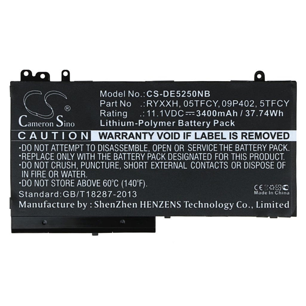 Battery Replaces YD8XC
