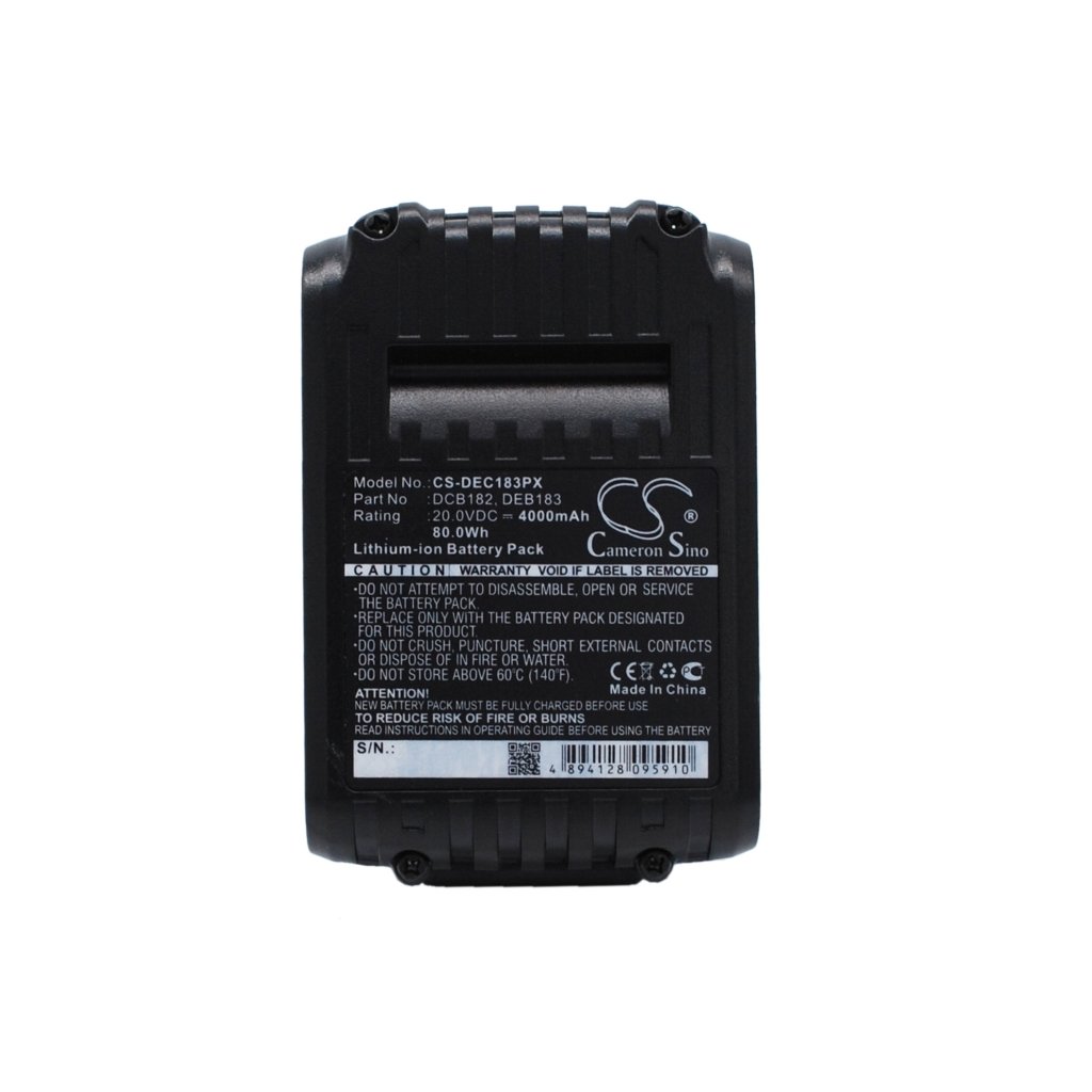 Batterie industrielle Dewalt CS-DEC183PX