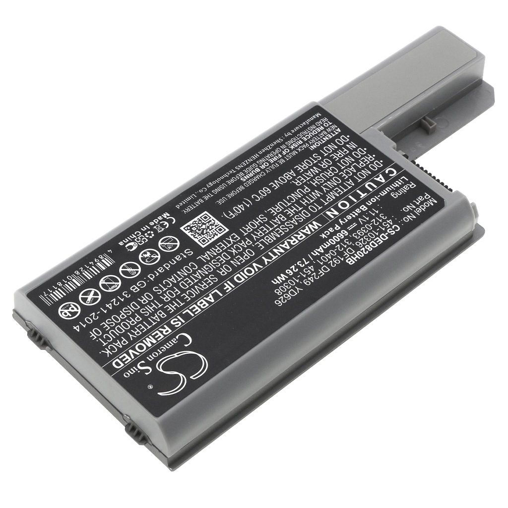 Batterie pour ordinateur portable DELL CS-DED820HB