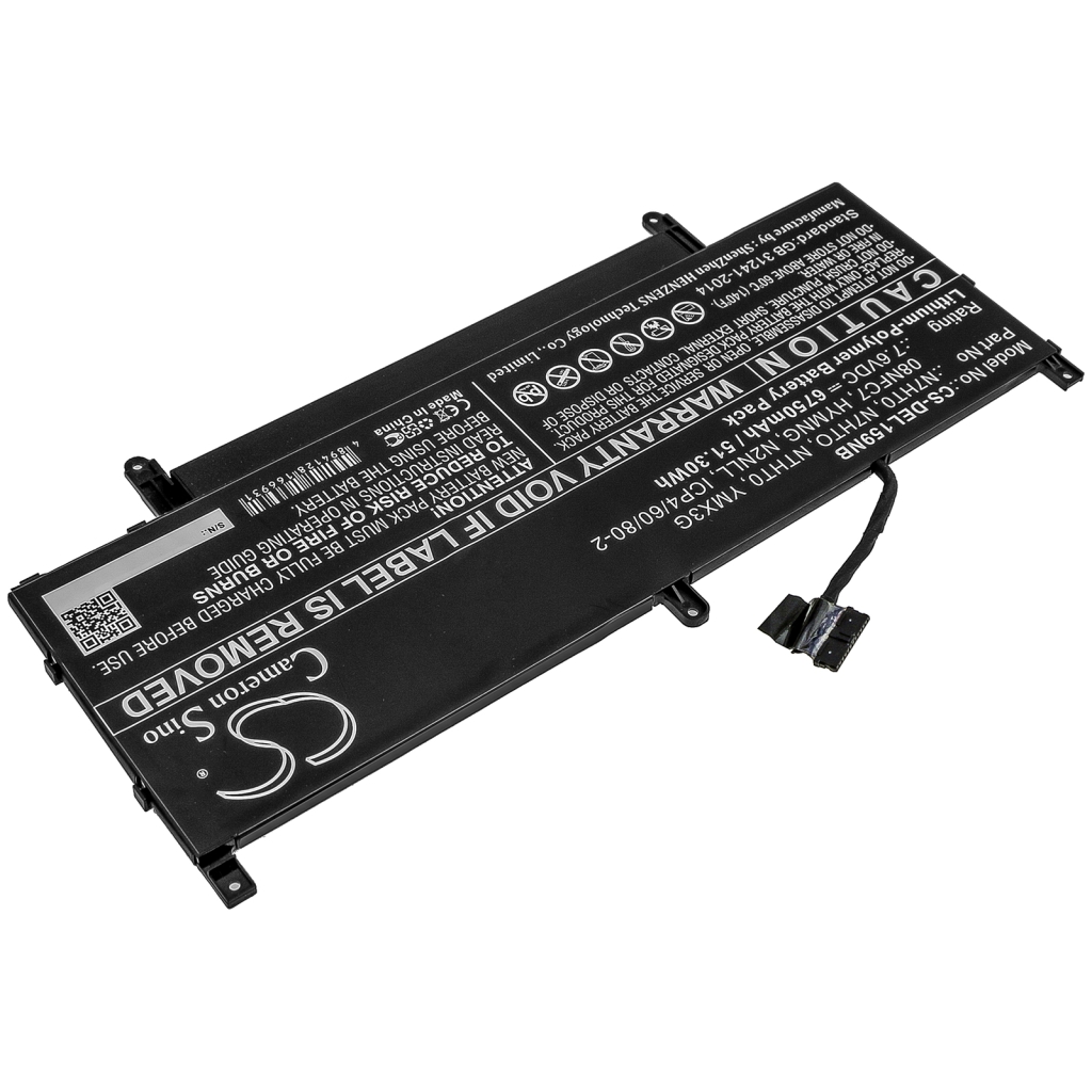 Battery compatible with DELL