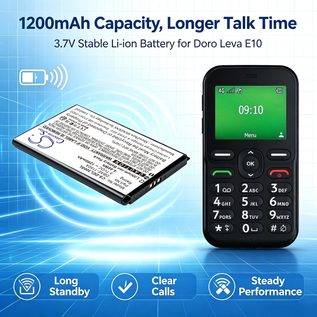 Batterie pour Doro Leva E10