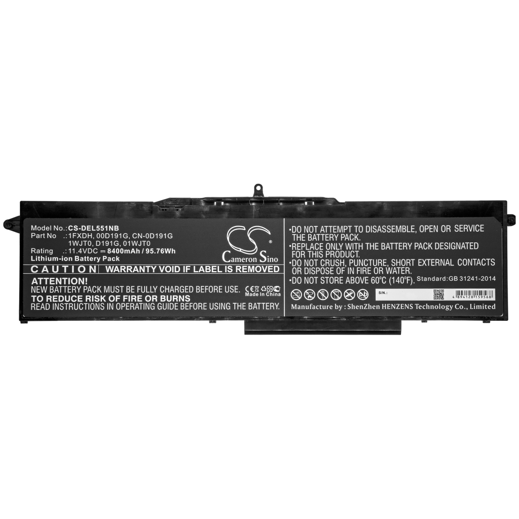 Battery Replaces D191G