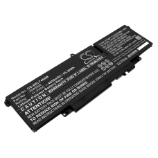 Remplacement de batterie compatible pour DELL 047T0,0WW8N8,V0W55,WW8N8