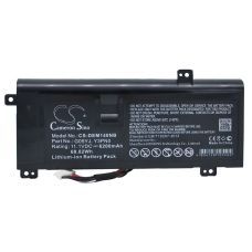 Remplacement de batterie compatible pour DELL 08X70T,0G05YJ,8X70T,G05YJ,GO5YJ...