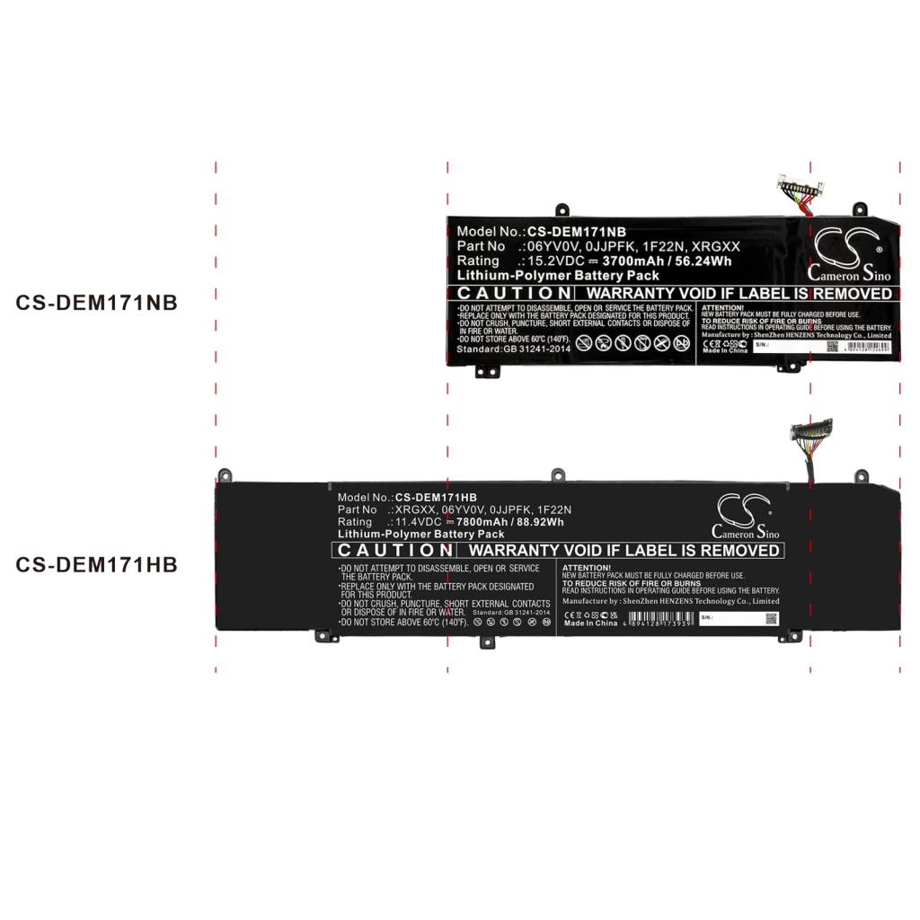 Notebook battery DELL G5 5590-D2845W