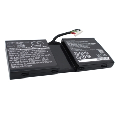 Remplacement de batterie compatible pour DELL 02F8K3,0G33TT,0J33TT,0KJ2PX,2F8K3...