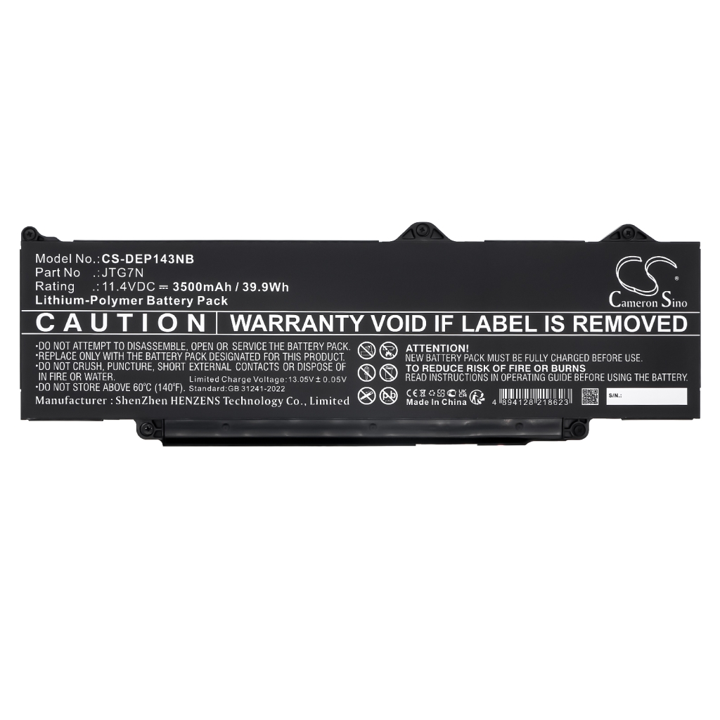 Battery Replaces JTG7N