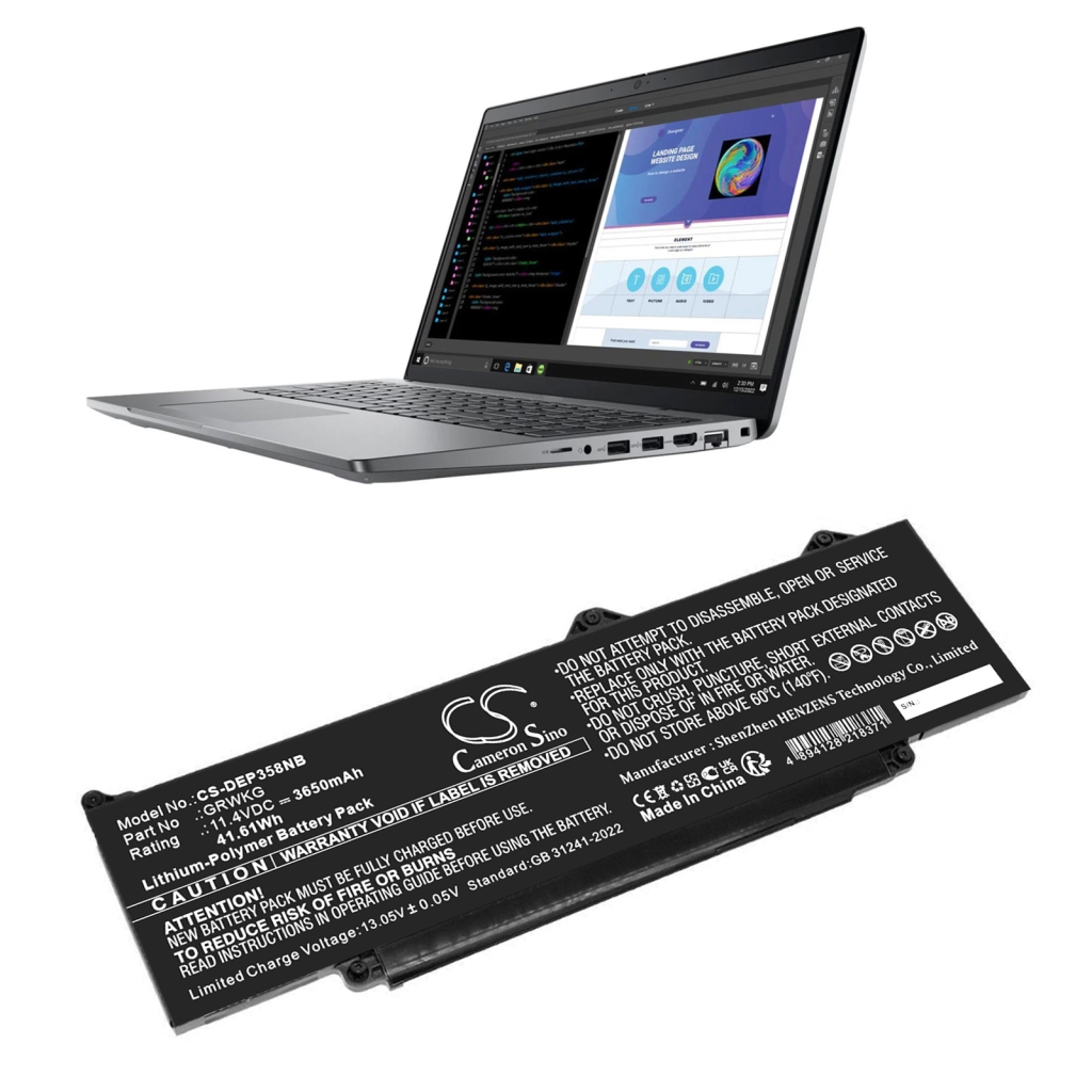 Battery Replaces V7TXF