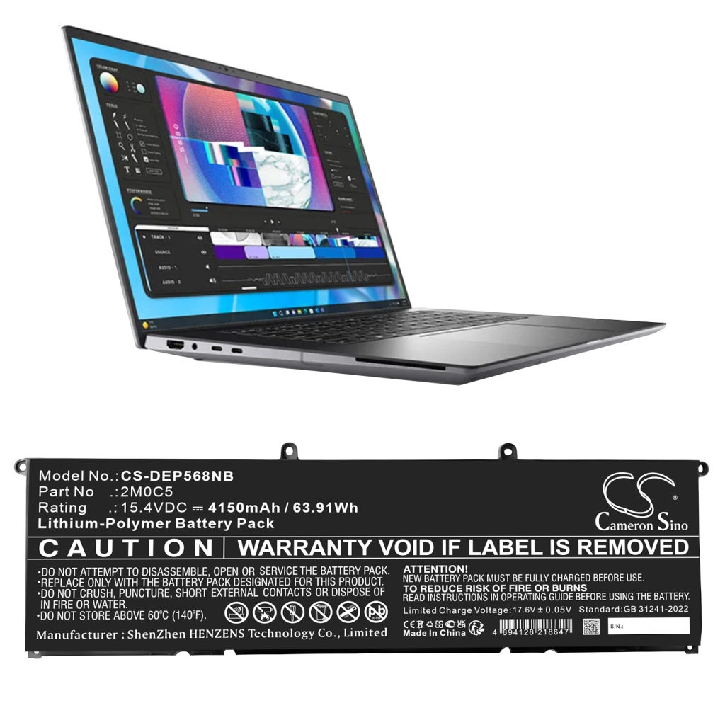 Battery Replaces JXM4G