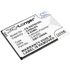 Remplacement de batterie compatible pour Doro DBT-2500A