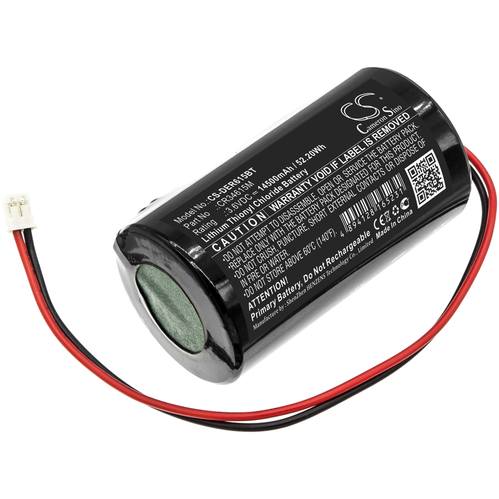 Remplacement de batterie compatible pour Pyronix CR34615M