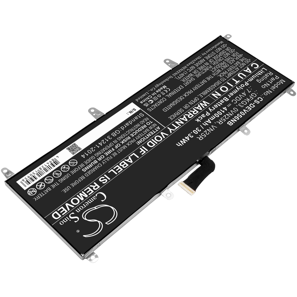 Batterie compatible avec DELL CS-DEV056NB